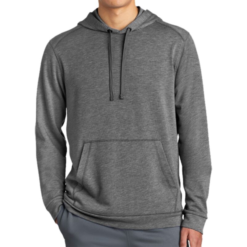 PosiCharge ® Tri Blend Wicking Fleece Hooded Pullover Thumbnail