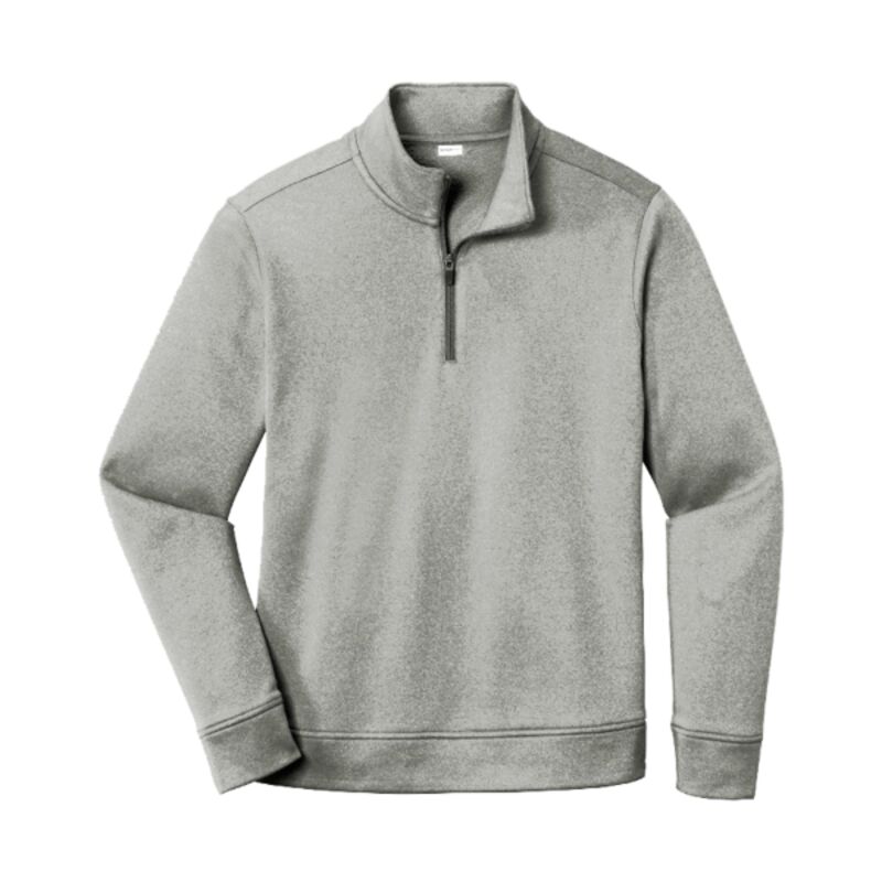 PosiCharge ® Sport Wick ® Heather Fleece 1/4 Zip Pullover Thumbnail